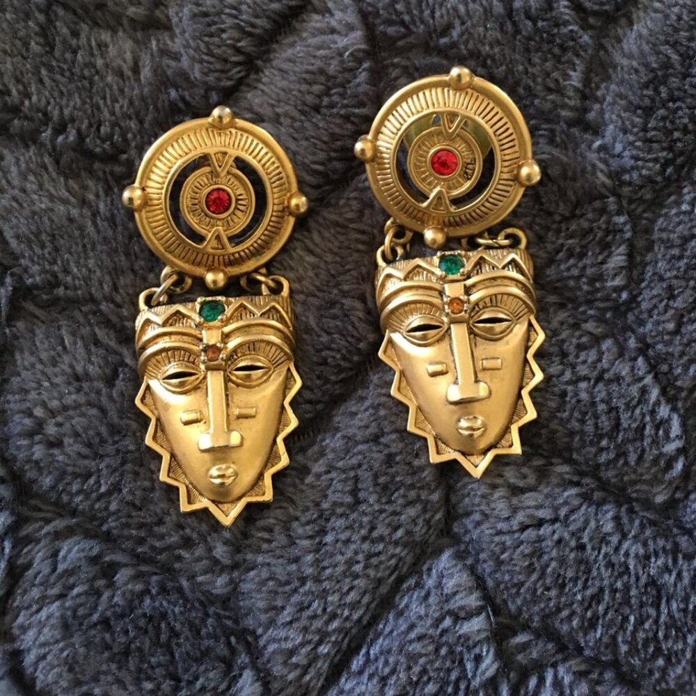Avon Tribal pierced earrings